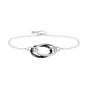 Браслет декоративный из серебра с керамикой