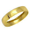 Кольцо обручальное из желтого золота