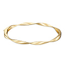 Браслет жесткий из желтого золота