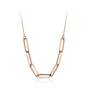 Колье из красного золота