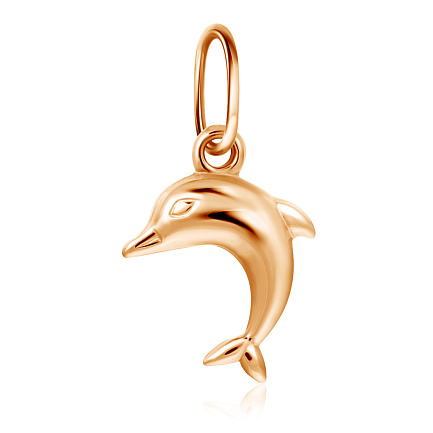 Подвеска из красного золота