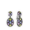 Серьги из золота с сапфирами