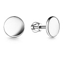 Пусеты из серебра