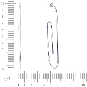 Серьги Пусеты