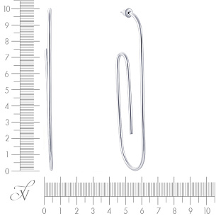 Серьги Пусеты