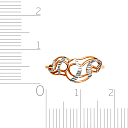 Кольцо из красного золота