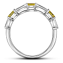 Кольцо из белого золота с бриллиантами