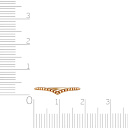 Кольцо из красного золота