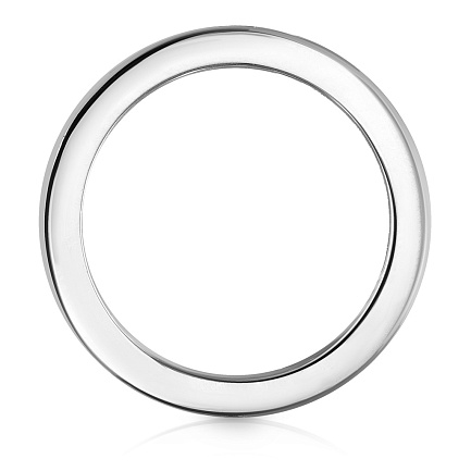 Кольцо из белого золота с бриллиантами