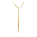 Колье из серебра с позолотой