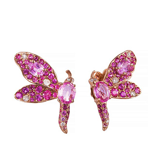 Серьги Пусеты