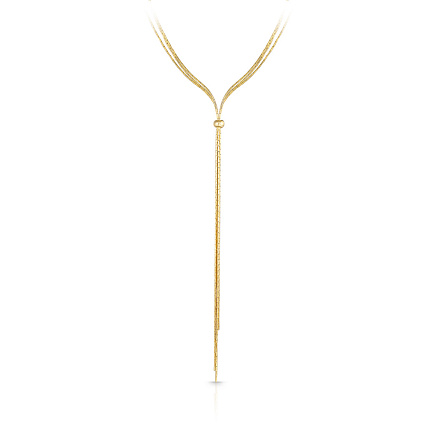 Колье из серебра с позолотой