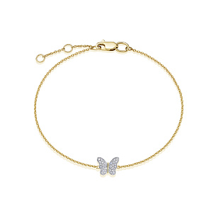 Браслет из золота с бриллиантом