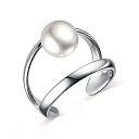 Кольцо из серебра с жемчугом