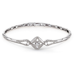 Браслет из белого золота