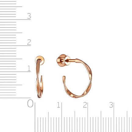 Серьги Пусеты