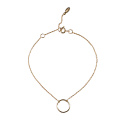 Браслет декоративный из желтого золота