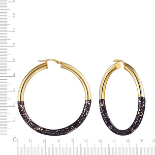 Конго из серебра с эмалью и золочением