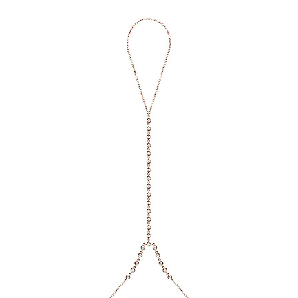 Кольцо из комбинированного золота с бриллиантами