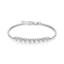 Браслет из белого золота с бриллиантами