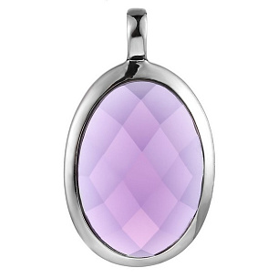 Подвеска из серебра с стеклом