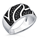 Кольцо из белого золота