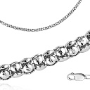 Цепь декоративная из серебра