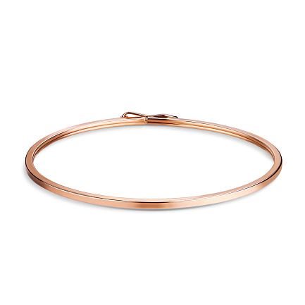 Браслет декоративный из красного золота