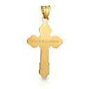 Крест из красного золота