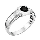 Кольцо из белого золота с бриллиантами