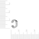 Кафф из серебра