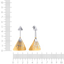 Серьги Пусеты