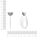 Серьги из серебра