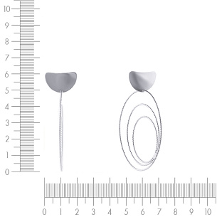 Серьги из серебра