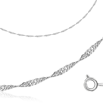 Браслет автомат из серебра, плетение двойное панцирное