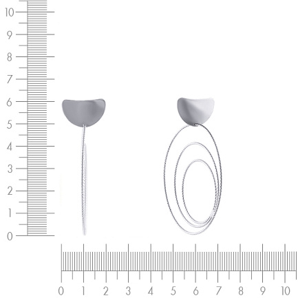 Серьги из серебра