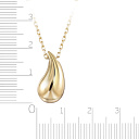 Колье из желтого золота