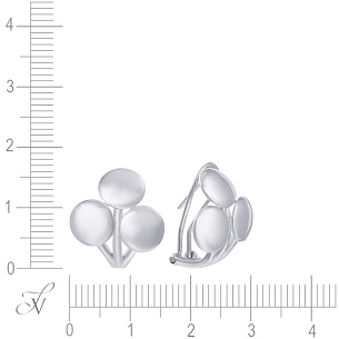 Серьги из серебра