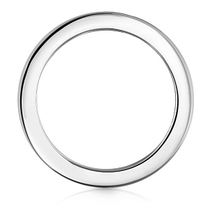 Кольцо из белого золота с бриллиантом