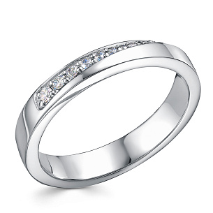 Кольцо из платины с бриллиантом