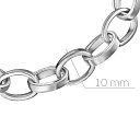 Браслет декоративный из серебра