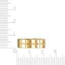 Кольцо из желтого золота