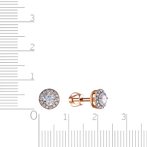 Серьги Пусеты