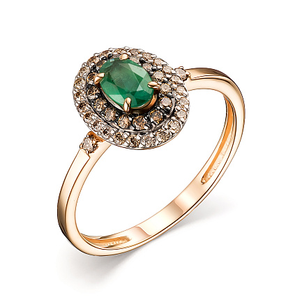 Кольцо из красного золота