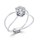 Кольцо из белого золота с бриллиантами