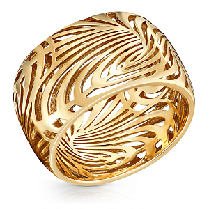 Кольцо из желтого золота