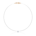 Колье из красного золота