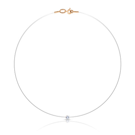 Колье из красного золота