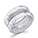 Кольцо из белого золота с бриллиантами