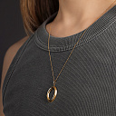 Подвеска из желтого золота